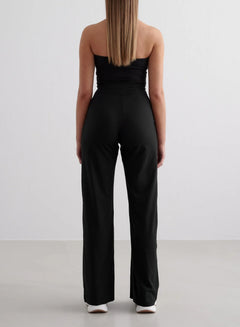 Aimn - Sense Wide Pants - Weekendbee - sustainable sportswear
