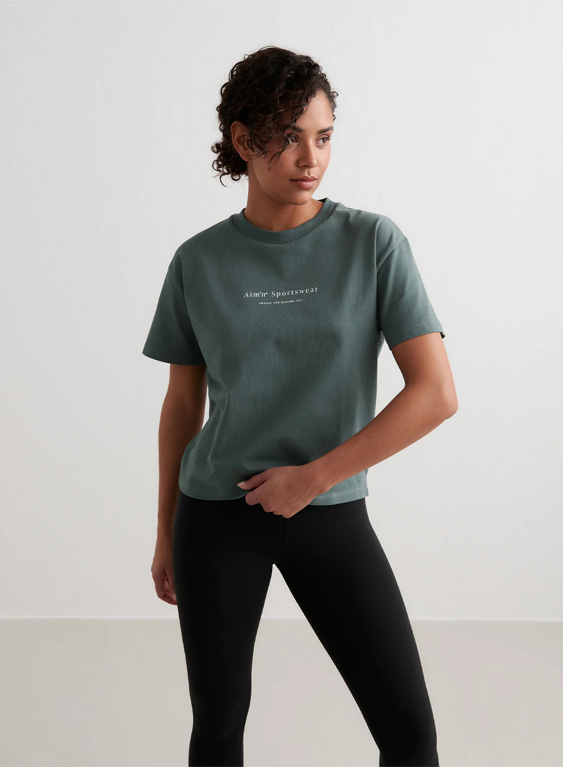 Aimn - Boxy T-Shirt - Weekendbee - sustainable sportswear