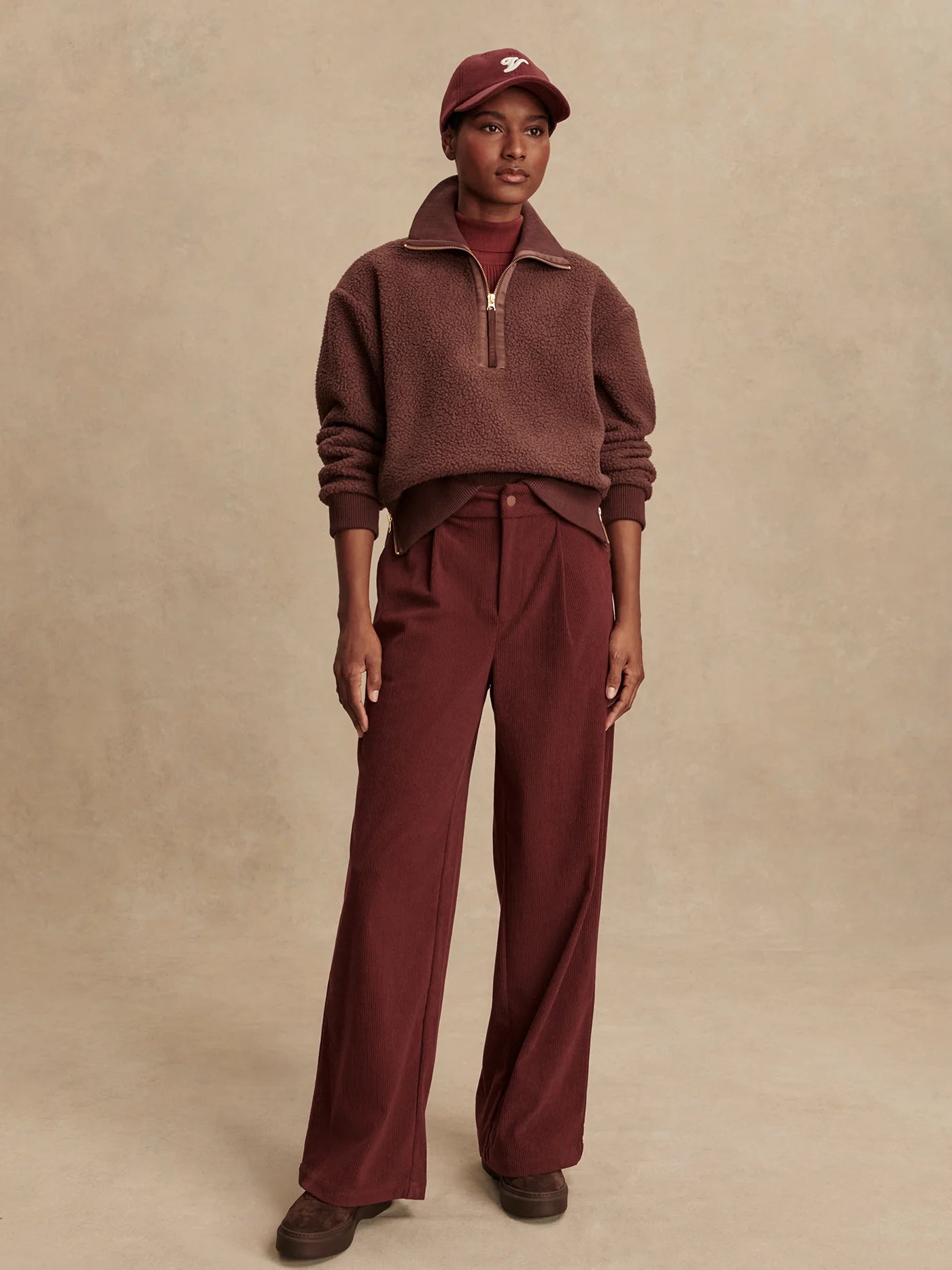 Varley - Roselle Half-Zip Fleece - Weekendbee - sustainable sportswear