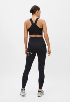 Röhnisch Endorphin Logo Tights - Recycled polyester Black Pants