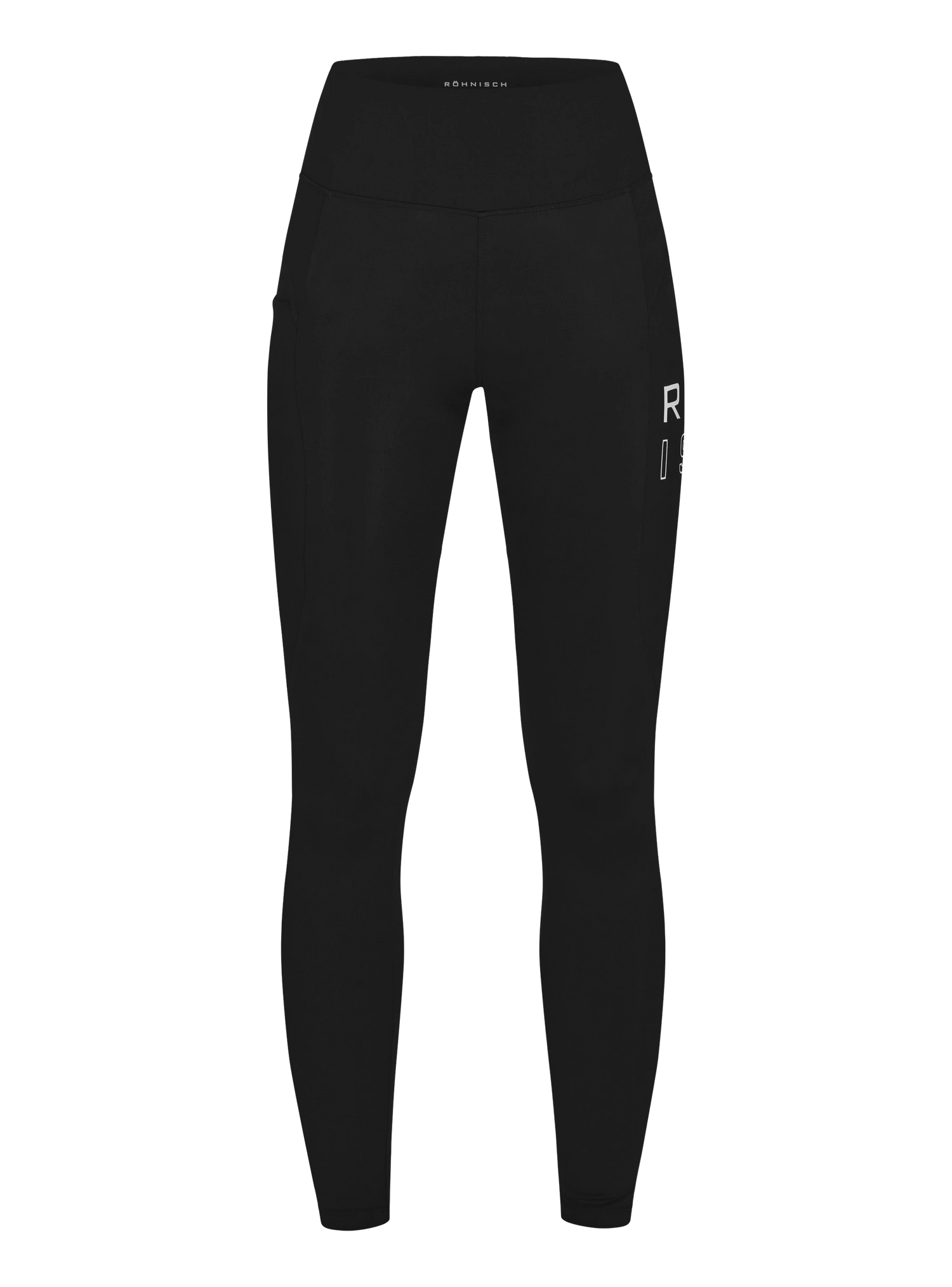 Röhnisch Endorphin Logo Tights - Recycled polyester Black Pants