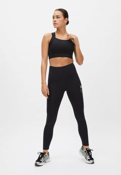 Röhnisch Endorphin Logo Tights - Recycled polyester Black Pants