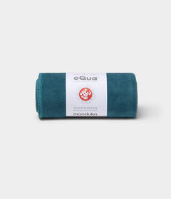 Manduka eQua® Hand Yoga Towel - Recycled PET Sage Solid Yoga equipment