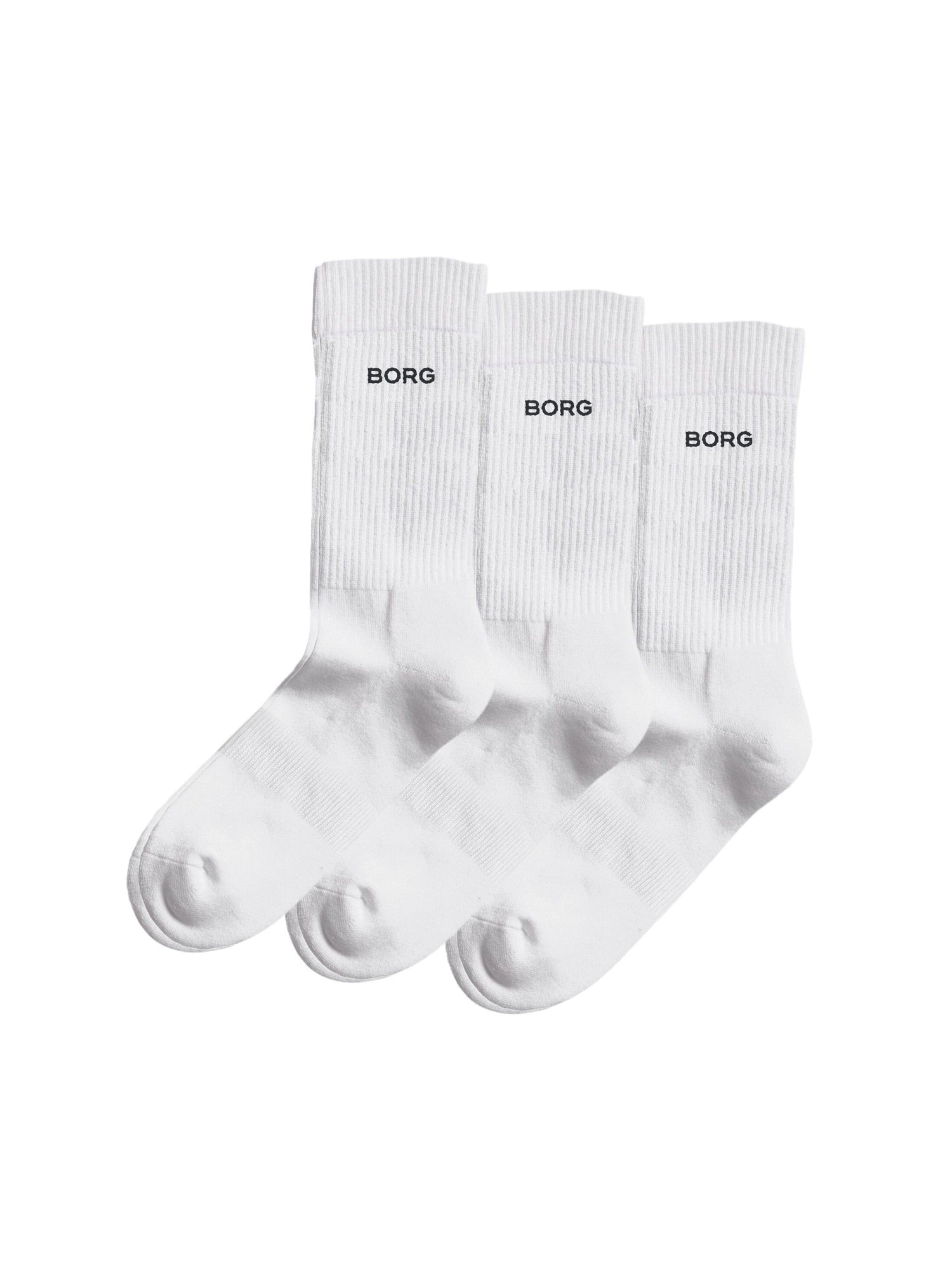 Björn Borg Essential Crew Socks 3-pack White Socks