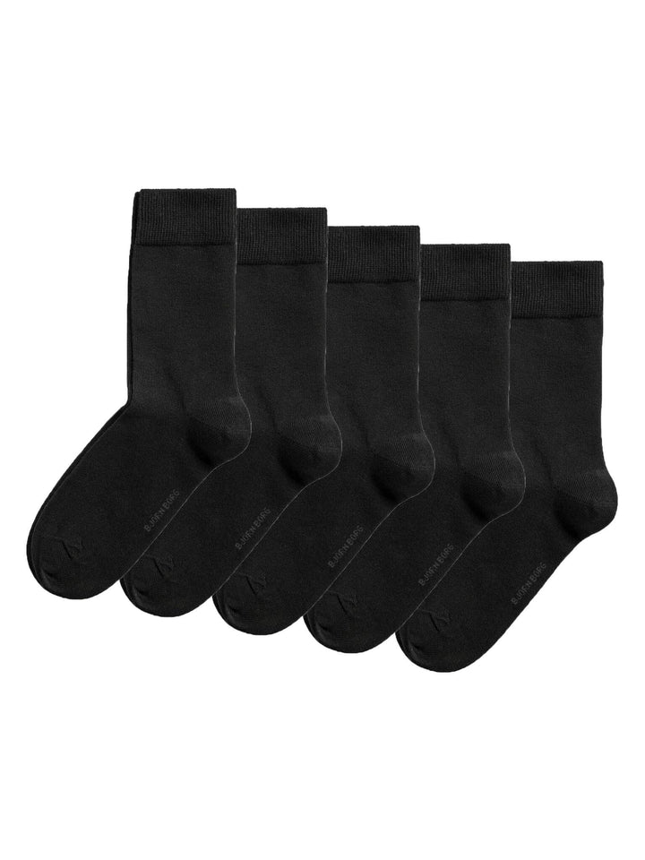 Essential Socks 5-pack Socks Björn Borg Black 36-40 