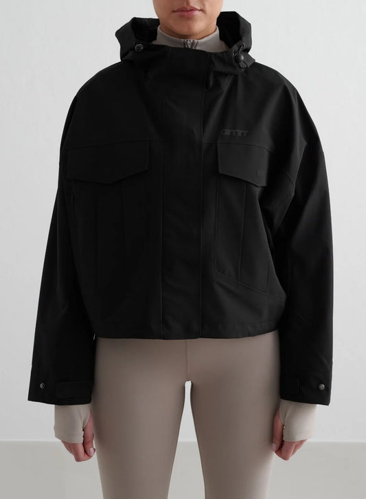 Aimn Waterproof Jacket Black Jacket
