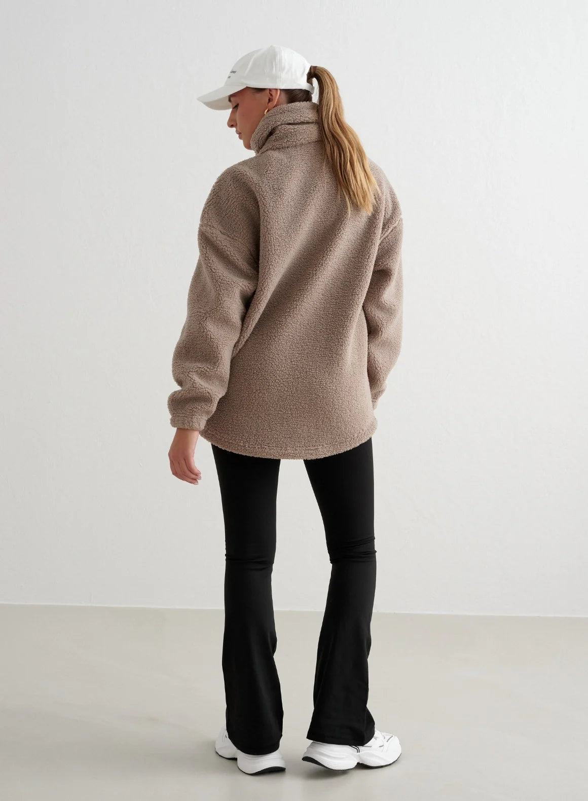 Aimn Pile Jacket Dark Clay Outerwear