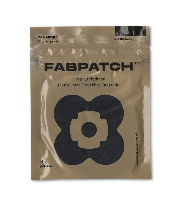 FabPatch Merino Black 4pcs Care products Vaatelaastari