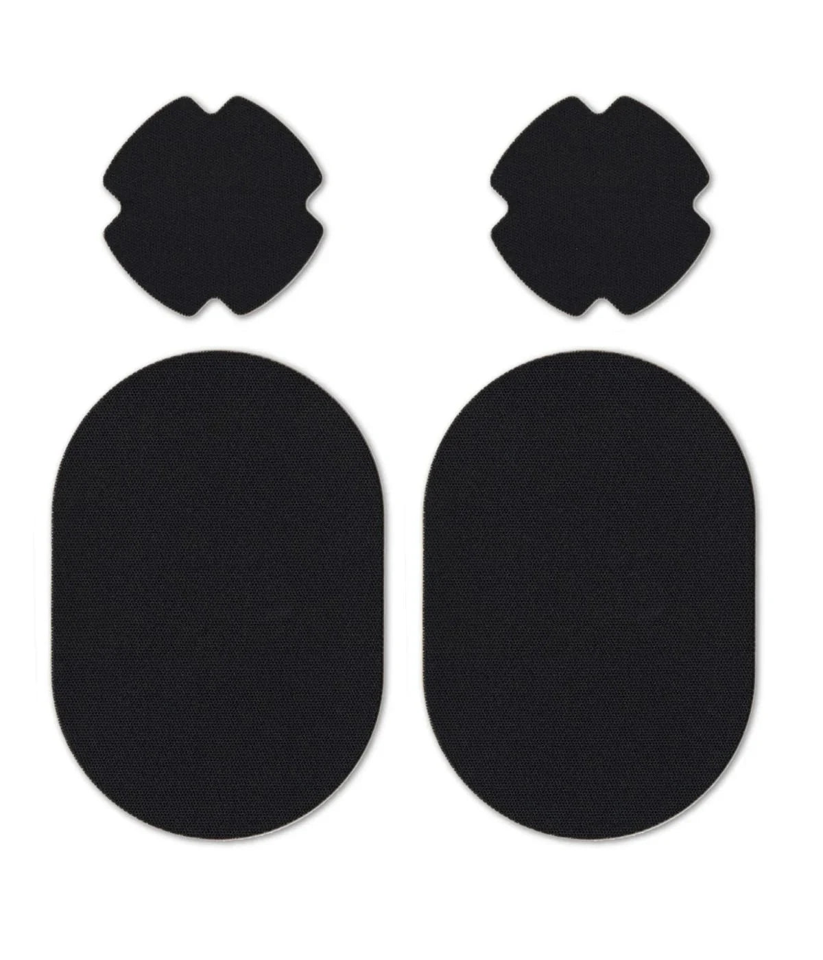 Vaatelaastari FabPatch Stretch Black 4pcs Care products
