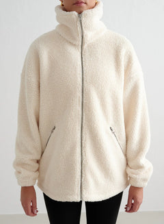 Aimn - Pile Jacket - Weekendbee - sustainable sportswear