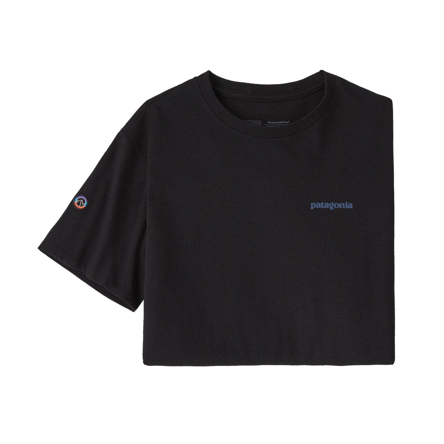 Patagonia Fitz Roy Icon Responsibili-Tee Ink Black Shirt