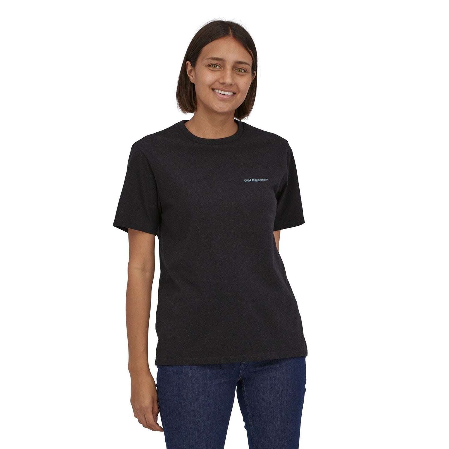 Patagonia Fitz Roy Icon Responsibili-Tee Ink Black Shirt