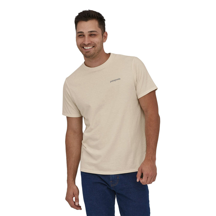 Fitz Roy Icon Responsibili-Tee Shirt Patagonia Birch White S