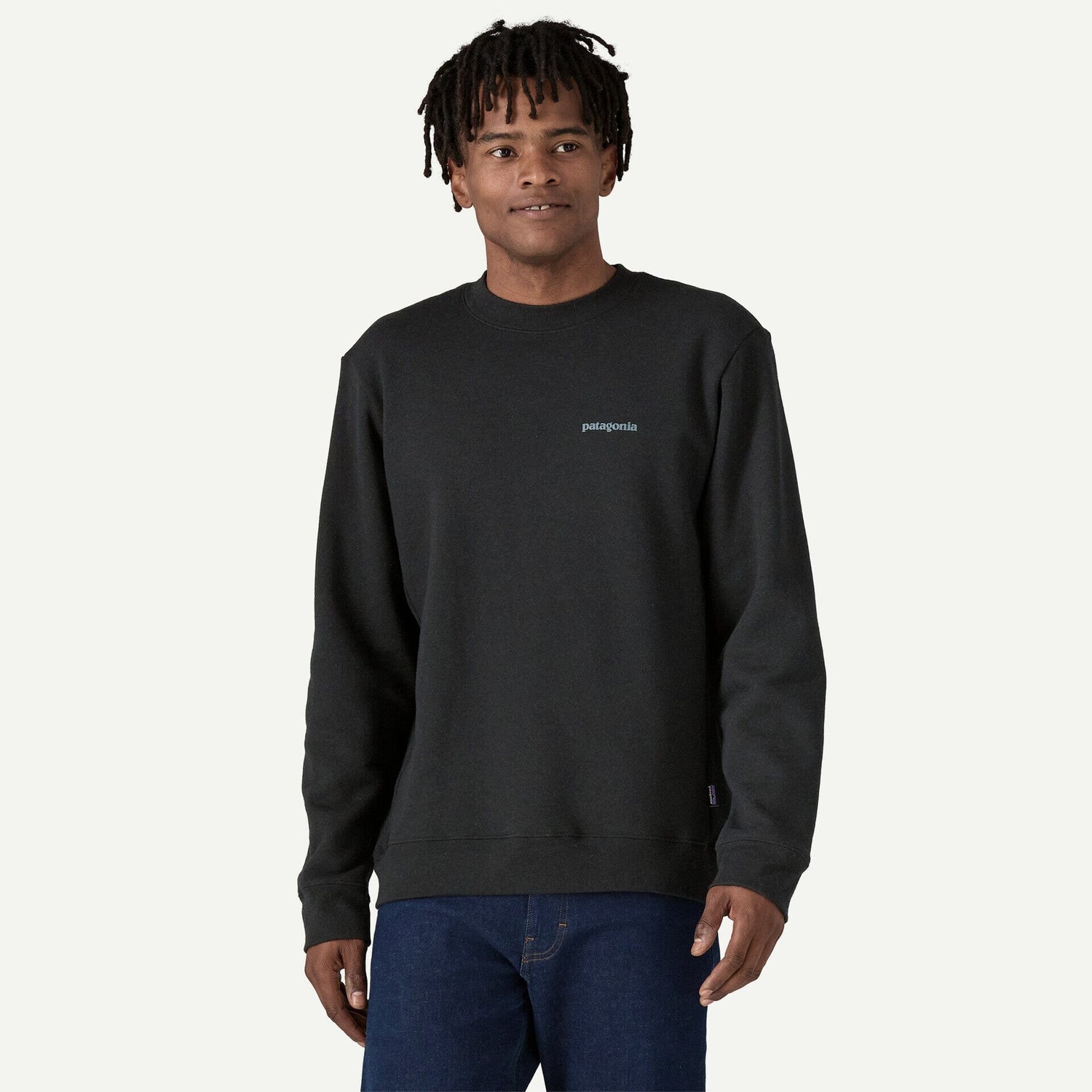 Patagonia - Fitz Roy Icon Uprisal Crew Sweatshirt - Recycled PET & Recycled Cotton - Weekendbee - sustainable sportswear