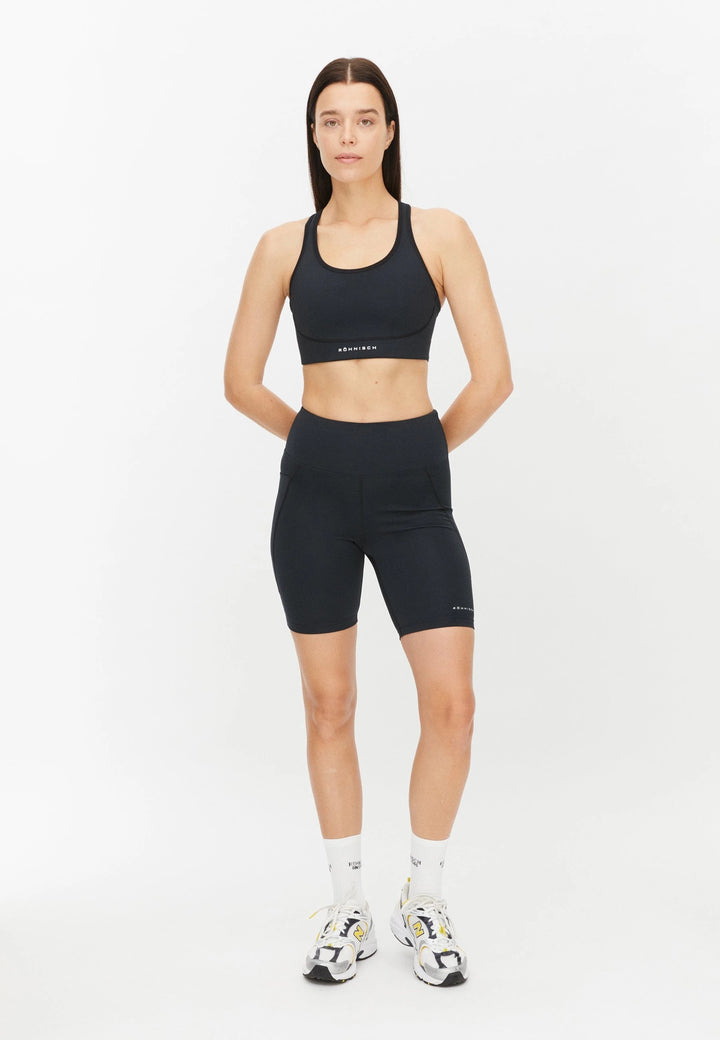 Flattering High Waist Bike Tights - Recycled polyester Pants Röhnisch