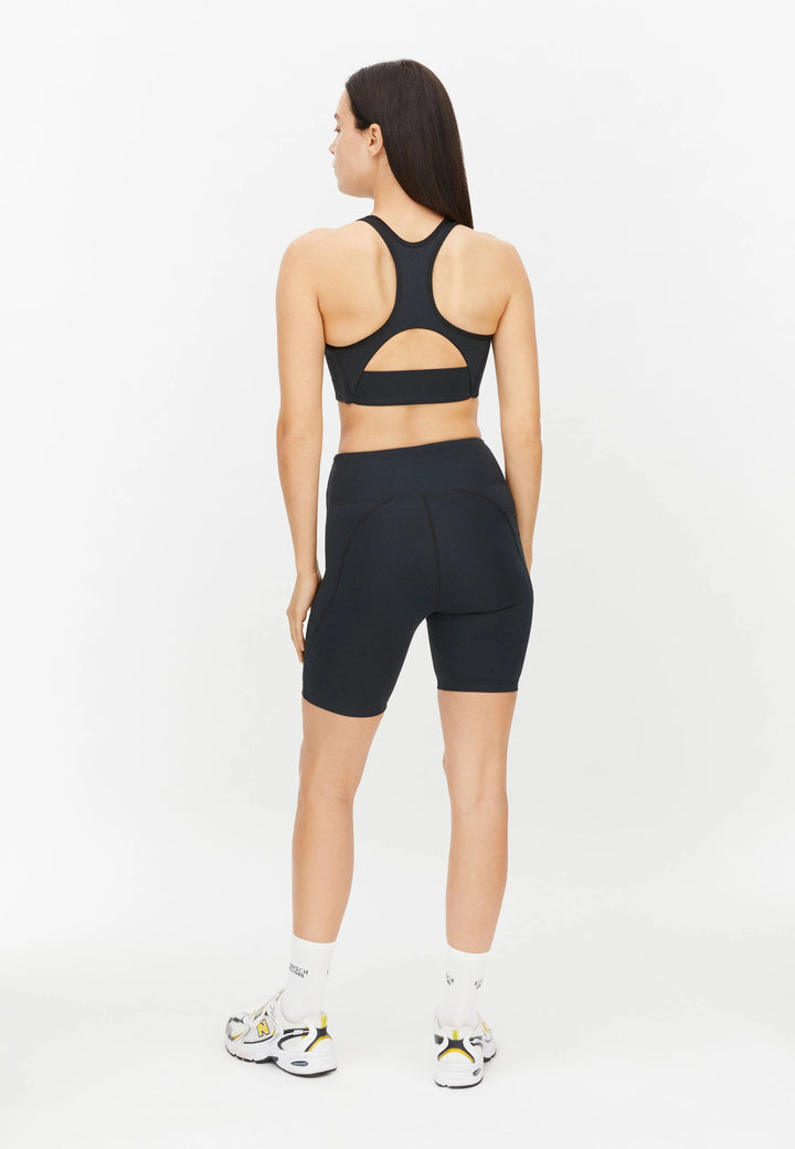 Flattering High Waist Bike Tights - Recycled polyester Pants Röhnisch