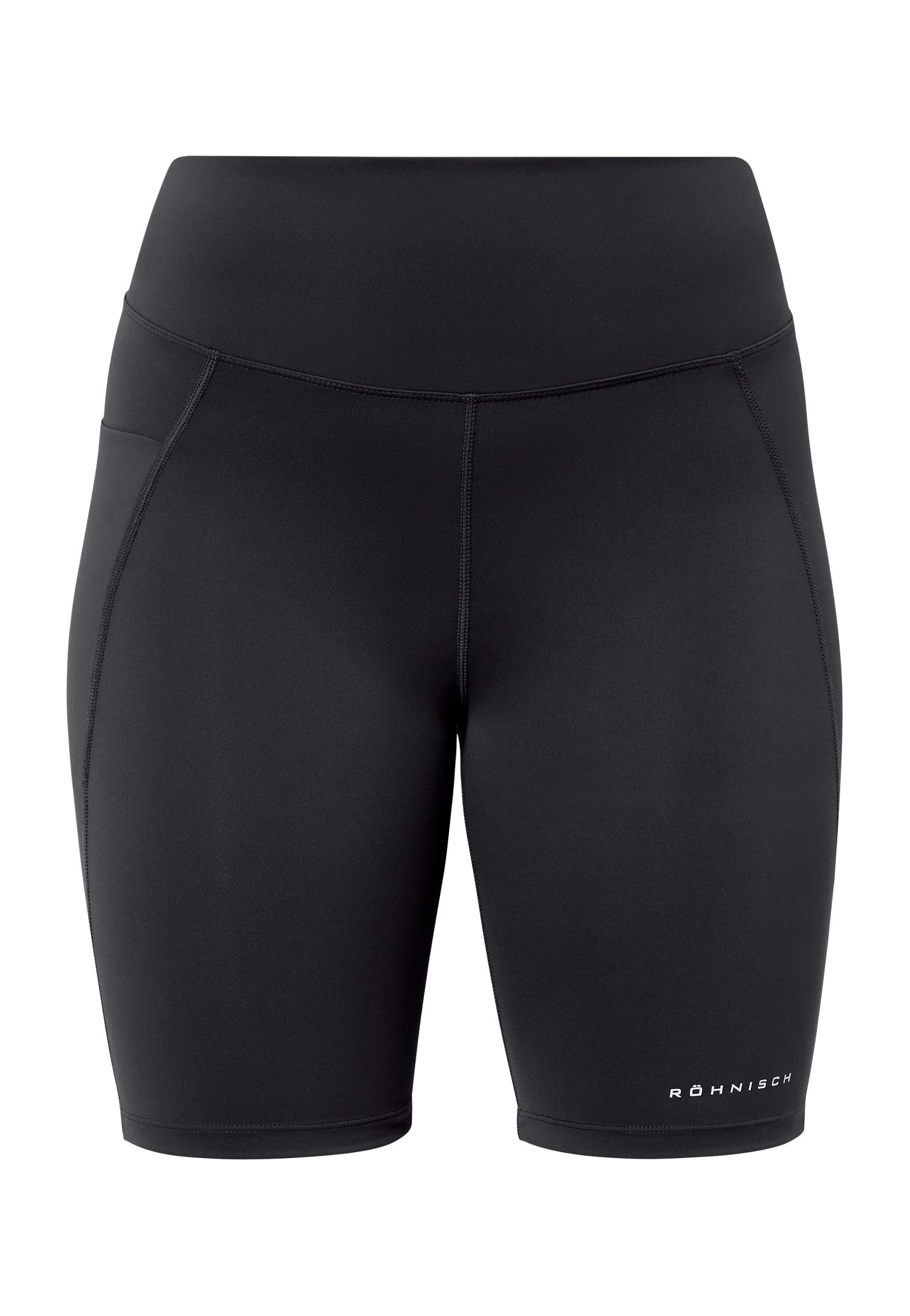 Röhnisch Flattering High Waist Bike Tights - Recycled polyester Black Pants