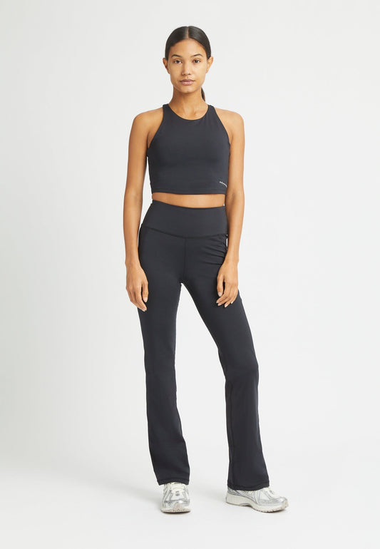 Röhnisch Flattering High Waist Pants - Recycled polyester Black Pants