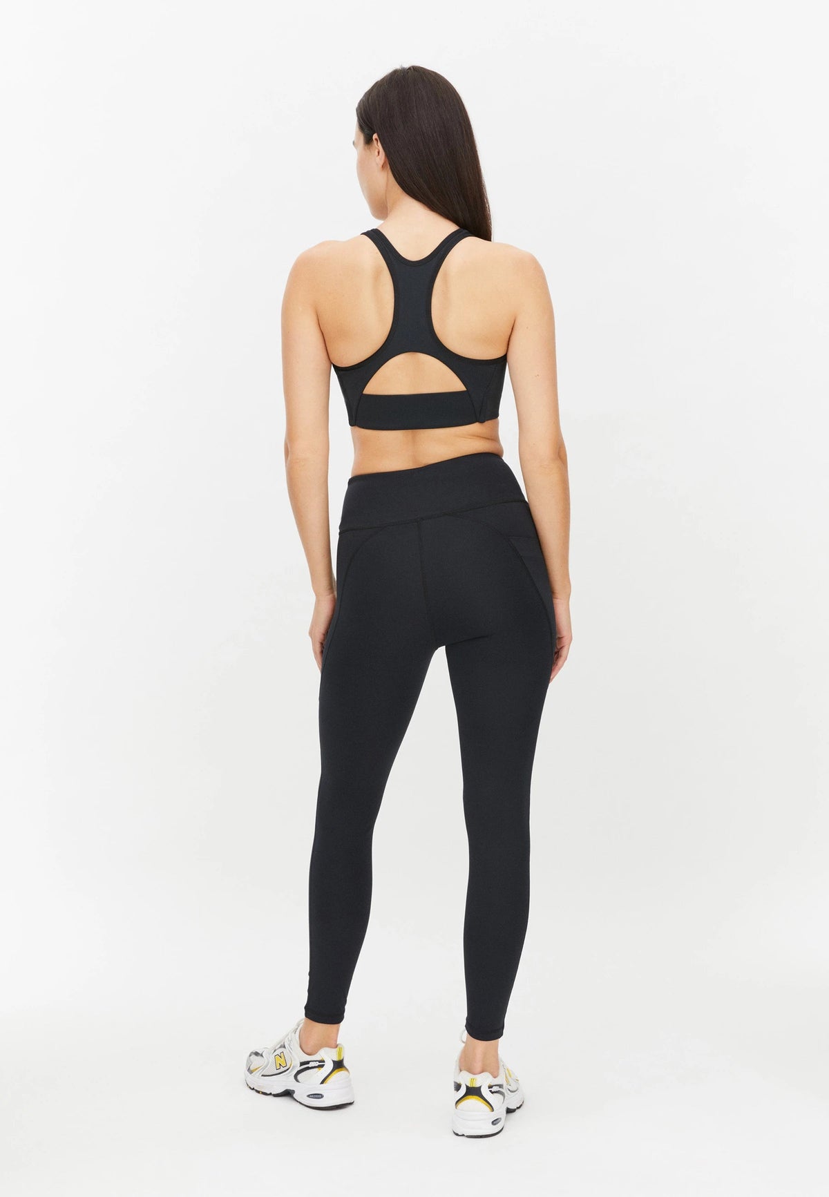 Flattering High Waist Tights - Recycled polyester Pants Röhnisch