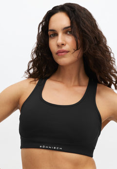 Flattering Mesh Sportsbra Underwear Röhnisch Black S 