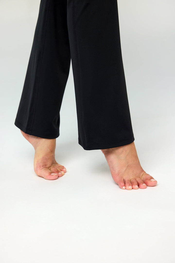 Float Groove Flare Leggings - Made from Recycled plastic bottles Pants Girlfriend Collective 