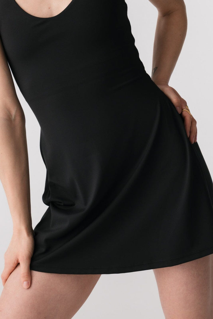 Float Lola V-neck Dress Dress Girlfriend Collective 