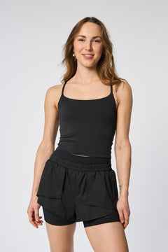 Float Willa Tank Top - Recycled Polyester Shirt Girlfriend Collective 