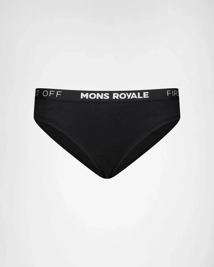 Folo Brief - Merino wool Underwear Mons Royale Black -25 XS 