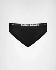 Folo Brief - Merino wool Underwear Mons Royale Black -25 XS 