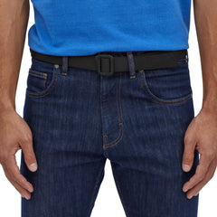 Patagonia Friction Belt - 100% Recycled Nylon Black Belt