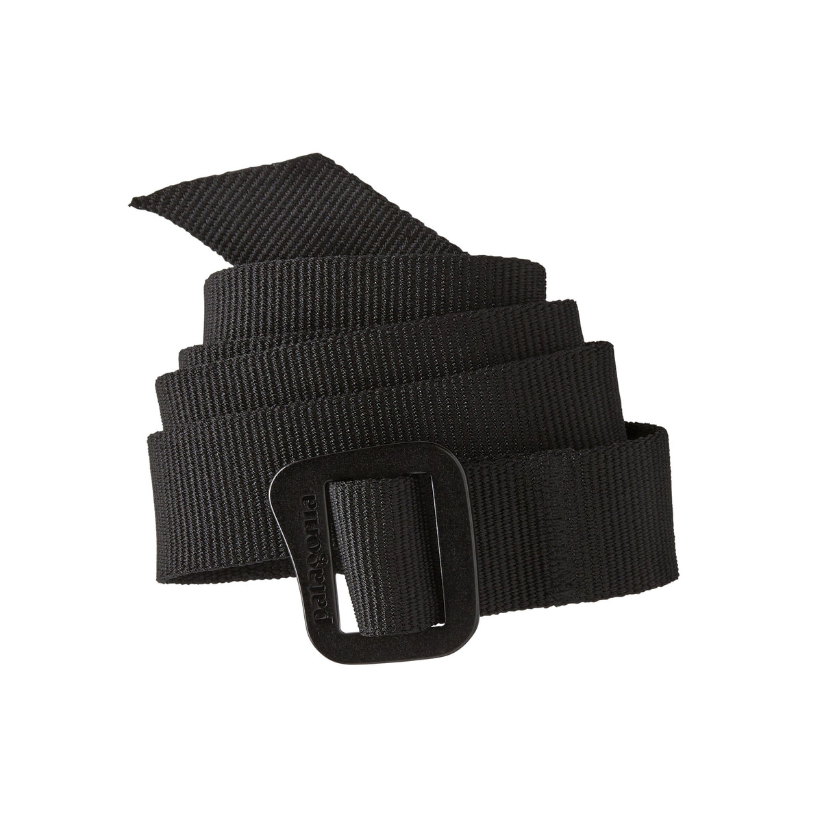 Patagonia Friction Belt - 100% Recycled Nylon Black Belt