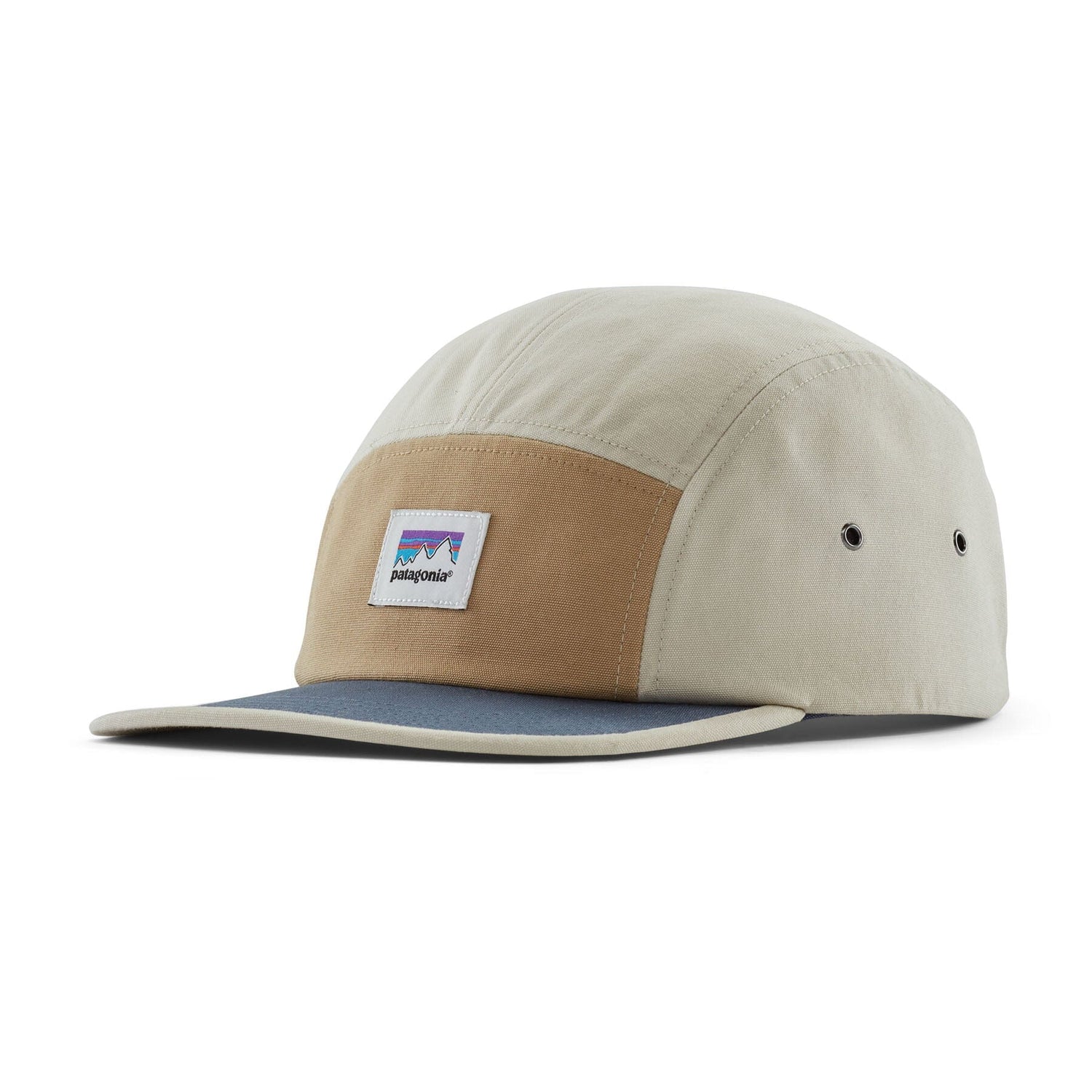 Patagonia Graphic Maclure Hat - Organic Cotton & recycled polyester Shop Sticker: Classic Tan ALL Headwear
