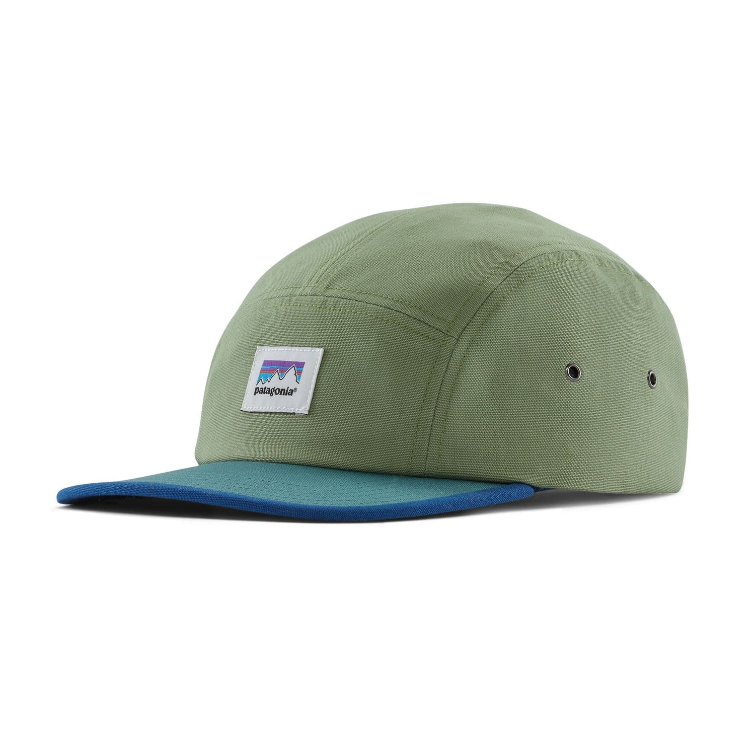 Patagonia Graphic Maclure Hat - Organic Cotton & recycled polyester Shop Sticker: Matcha Green ALL Headwear
