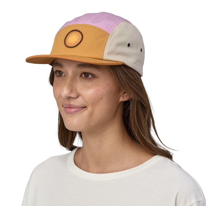 Graphic Maclure Hat - Organic Cotton & recycled polyester Headwear Patagonia Spirited Sun: Pufferfish Gold