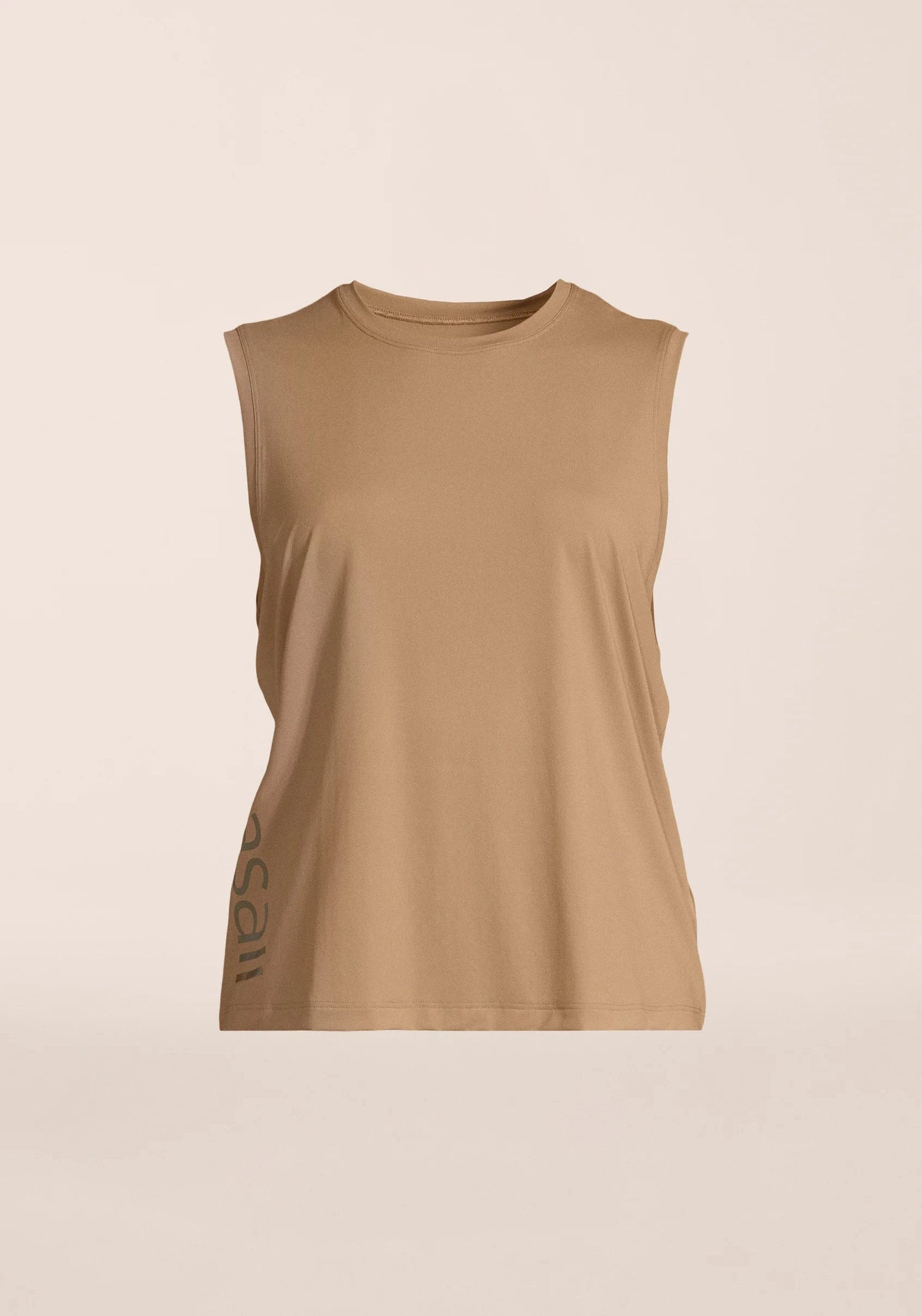 Casall Graphic Tank Light Khaki Shirt