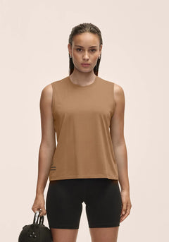 Casall Graphic Tank Light Khaki Shirt