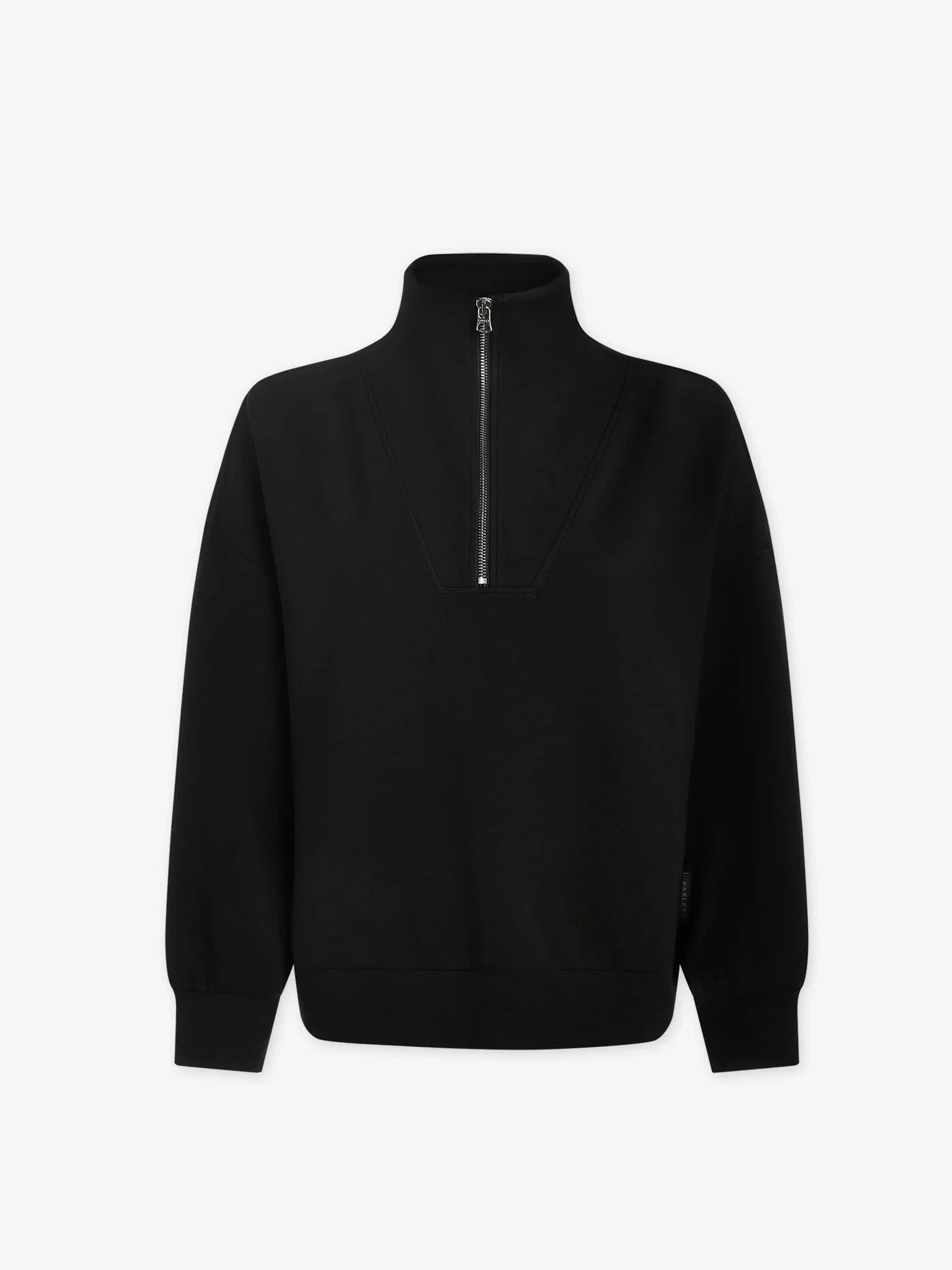 Varley Hawley Half-Zip Sweat Black Shirt