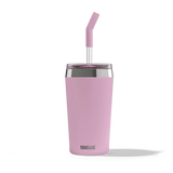 SIGG Helia travel mug - BPA Free Lingonberry 0.45l Cutlery