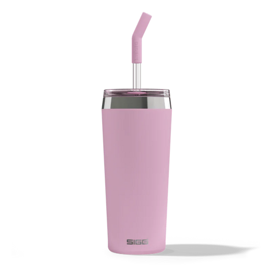 SIGG Helia travel mug - BPA Free Lingonberry 0.6l Cutlery
