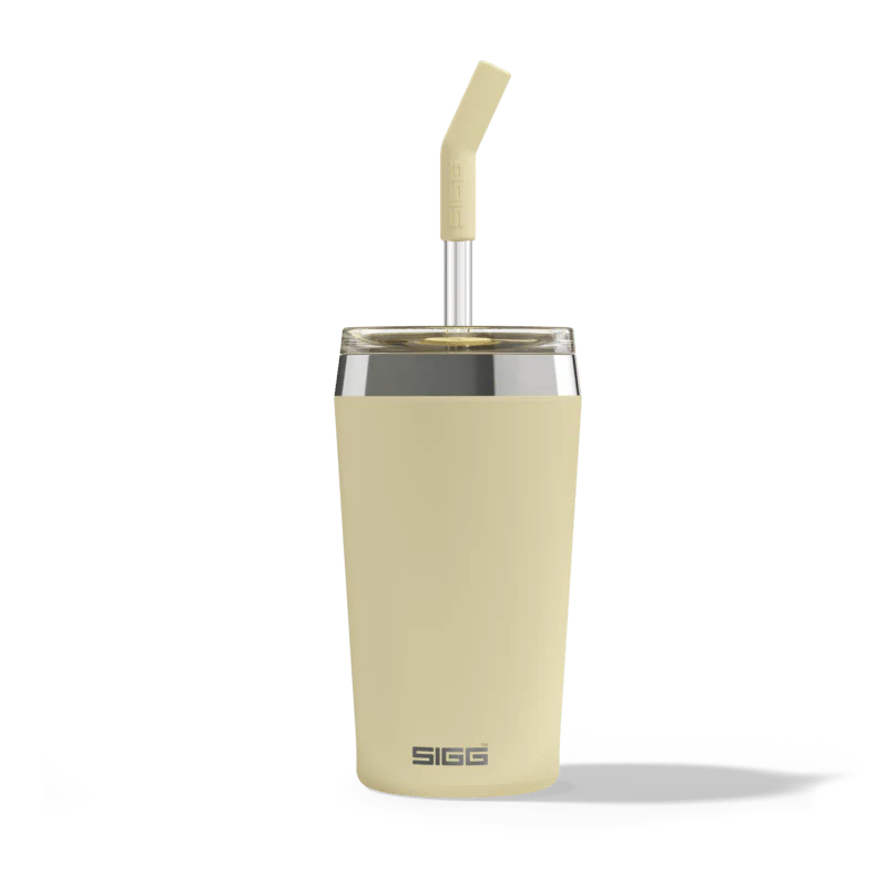 Helia travel mug - BPA Free Cutlery SIGG Optimistic Yellow 0.45l