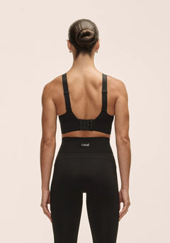 Casall Iconic Adjustable Sports Bra Black Black Bra
