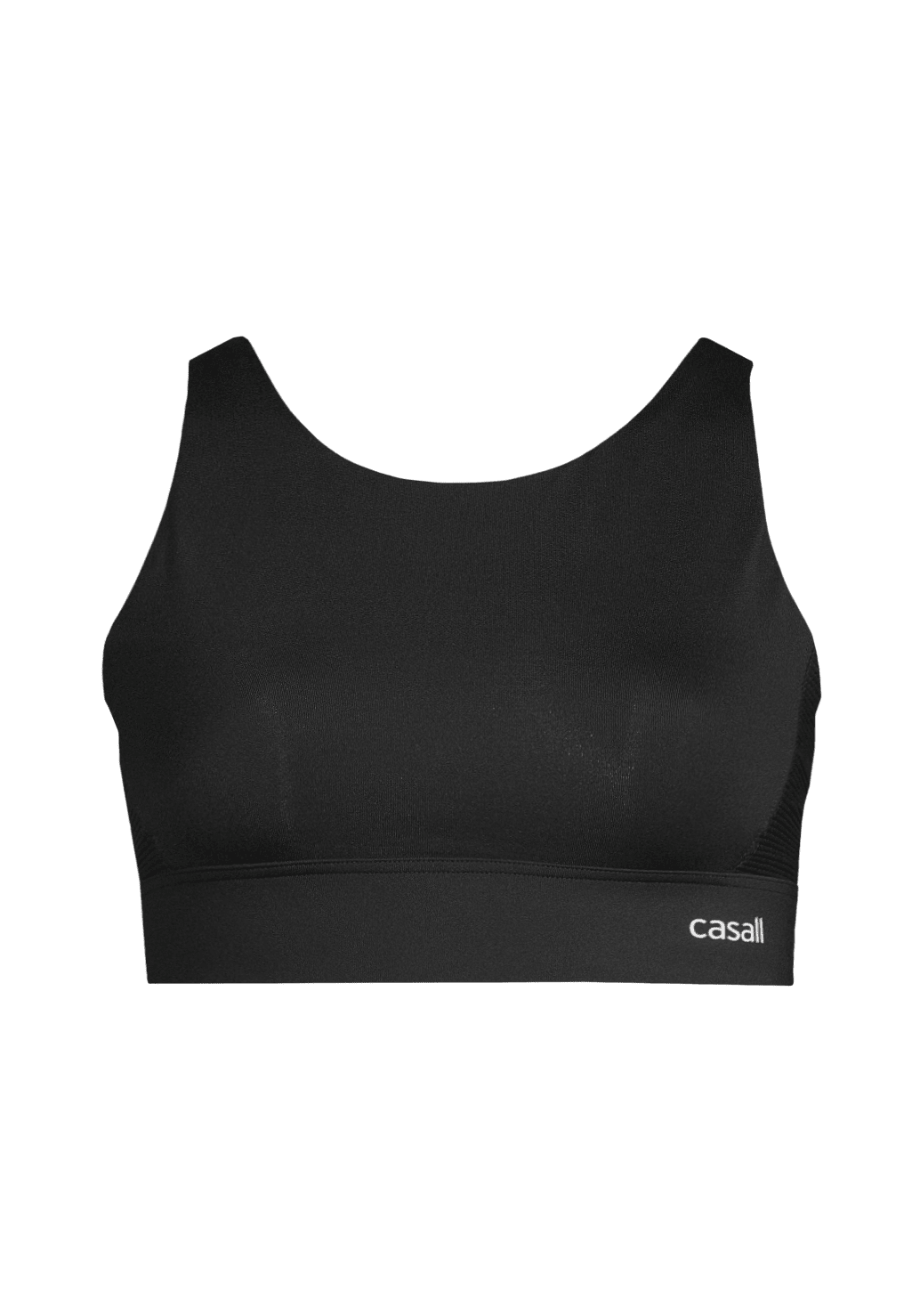 Casall Iconic Adjustable Sports Bra Black Black Bra