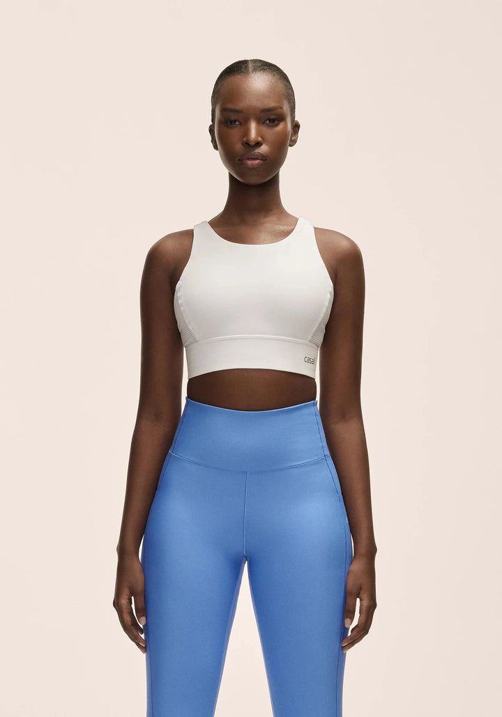 Iconic Adjustable Sports Bra Bra Casall White XS, A/B-cup