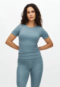 Jacquard Tee - Recycled polyester Shirt Röhnisch Stormy Sea S 