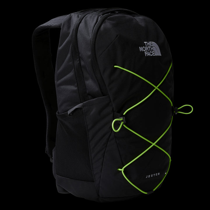 Jester Backpack 28l - Recycled polyester Bags The North Face Black Heather-LED Yellow