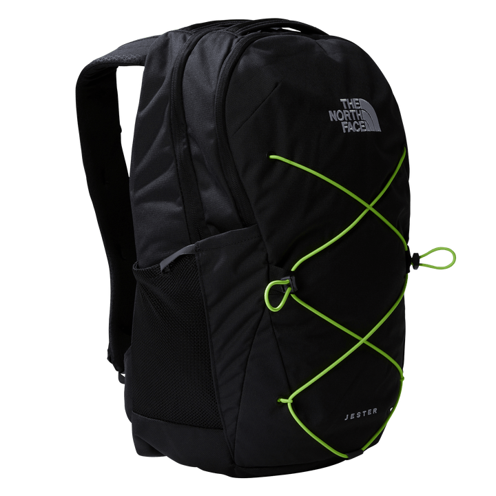 Jester Backpack 28l - Recycled polyester Bags The North Face Black Heather-LED Yellow