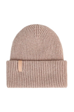 Kajo Beanie - Recycled Lamb's Wool & Recycled Polyamide Headwear VAI-KØ Beigemele