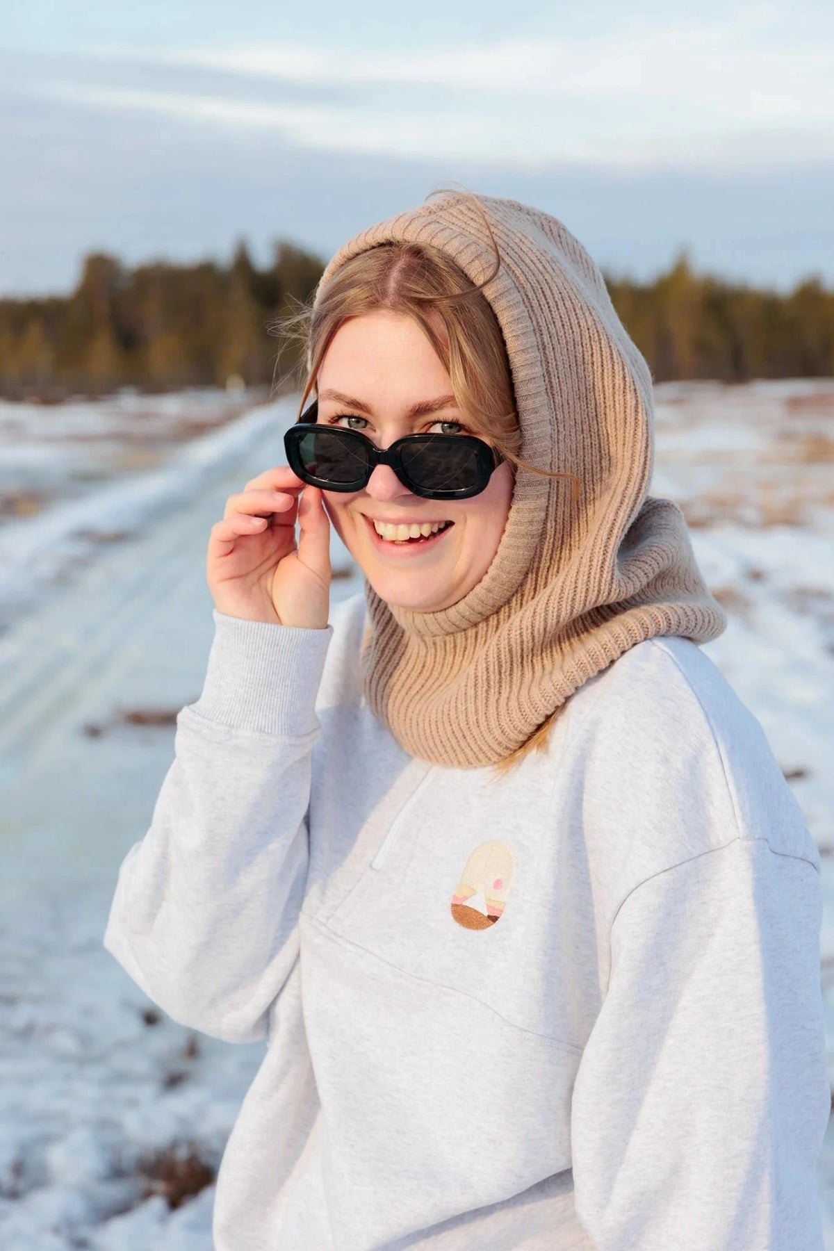 Kajo Hood - Recycled Lamb's Wool & Recycled Polyamide Headwear VAI-KØ 