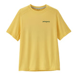 Kids Cap SW T-Shirt - Recycled polyester & polyester Shirt Patagonia Ridge Rise Moonlight: Milled Yellow S
