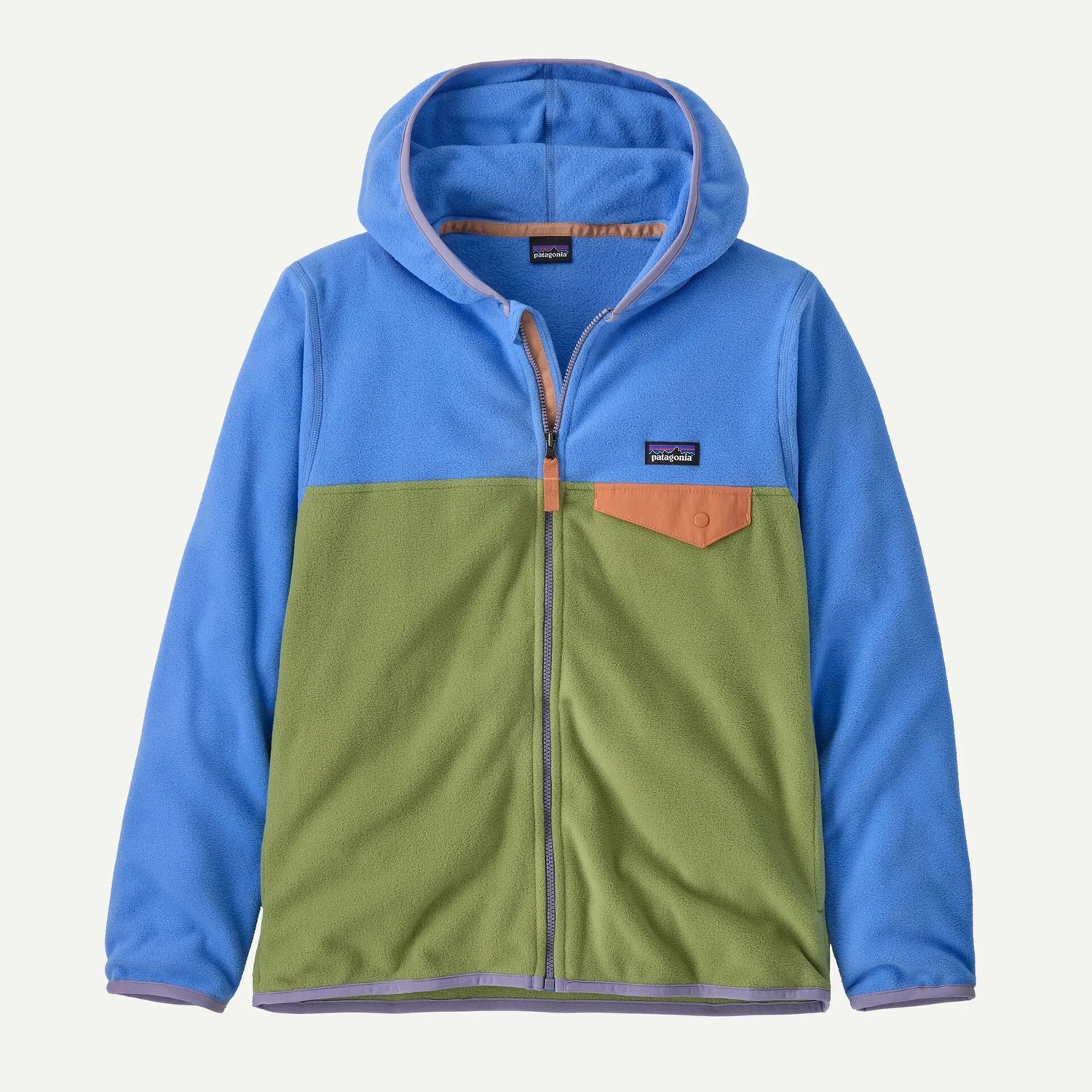 Patagonia - Kids Micro D Snap-T Jacket - 100% recycled polyester - Weekendbee - sustainable sportswear